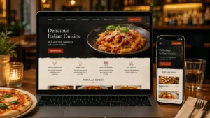Restaurant Website Design Menus, Ordering & Local SEO
