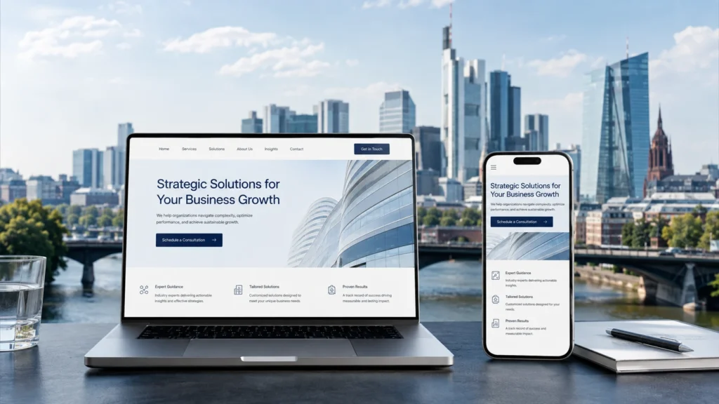 Website erstellen lassen in Frankfurt Kosten-Guide 2026